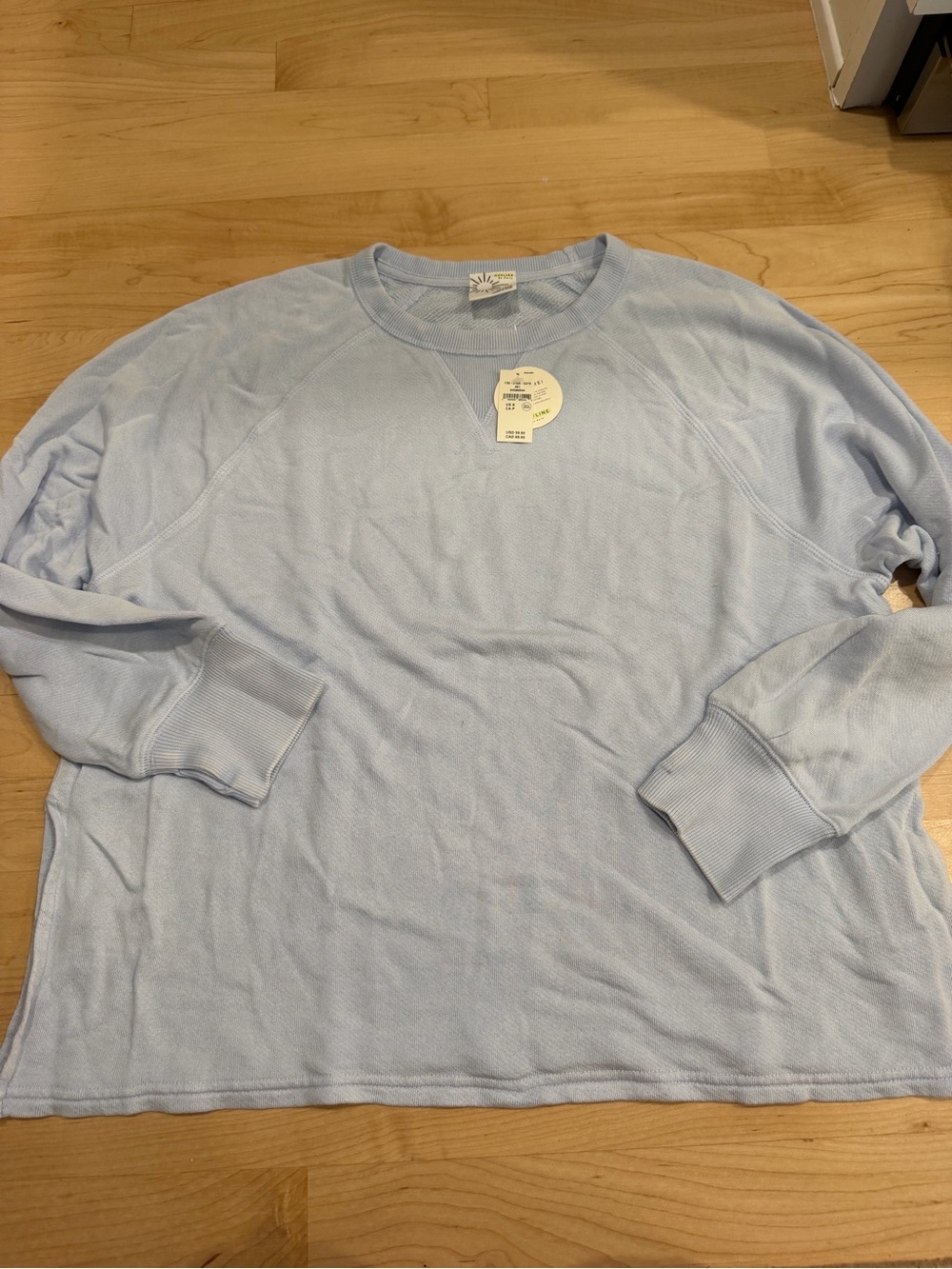 aerie Light Blue Crewneck Sweatshirt